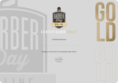 certificado barber day online